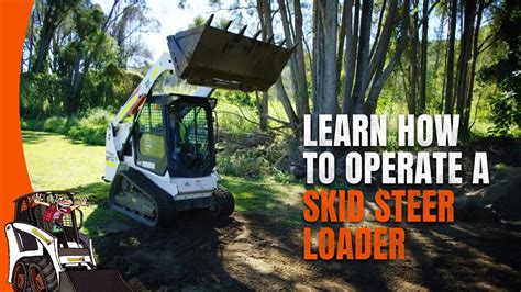 how to get work with a skid steer|easiest skid steer to operate.